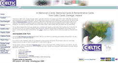Desktop Screenshot of celtic-cards.com